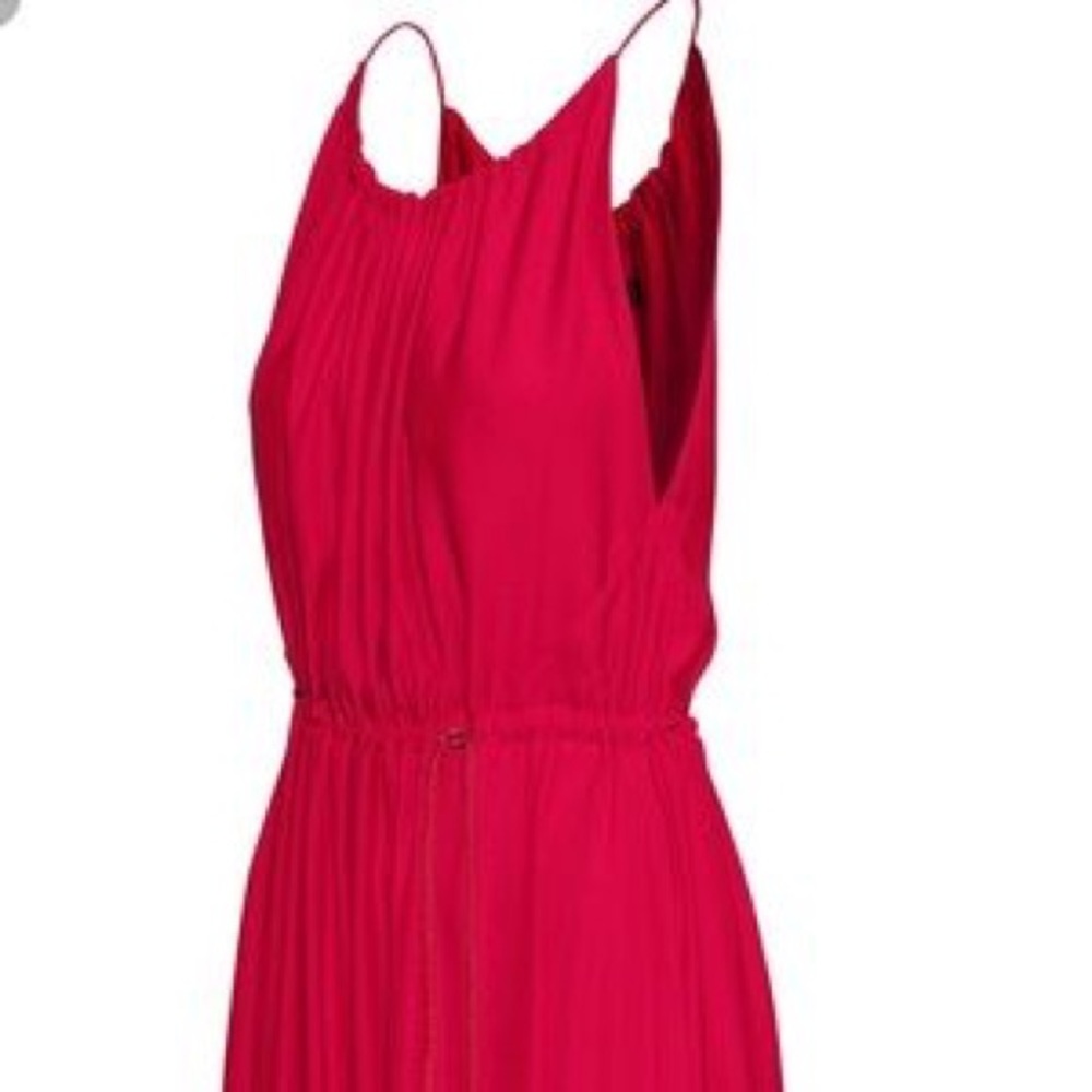 COPY - H&M Red Satin Gown, Draped, Limited Edition - Picture 2 of 6
